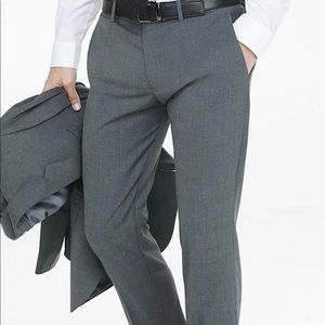Express photographer gray dress pant